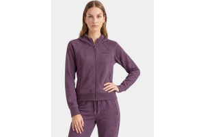 Fundango Coreline női kapucnis full-zip pulóver