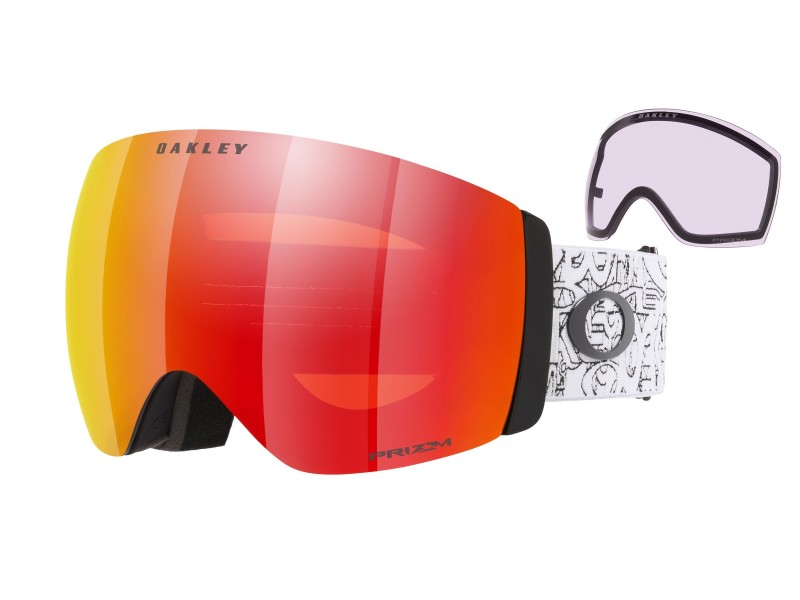 Oakley Flight Deck Pro L – fekete, Prizm Snow/Torch Iridium