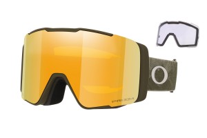 Oakley Line Miner Pro 0OO7137 - matt sötétbarna síszemüveg