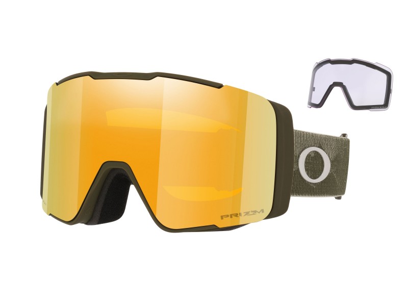 Oakley Line Miner Pro 0OO7137 - matt sötétbarna síszemüveg