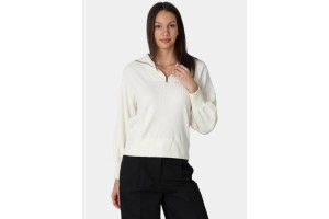 Luhta Eikkula D női pulóver - Relaxed Fit, félcipzáras