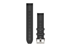 Garmin 22 mm fekete QuickFit szilikon óraszíj