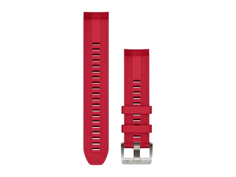 Garmin 22 mm plazmavörös szilikon óraszíj (QuickFit)