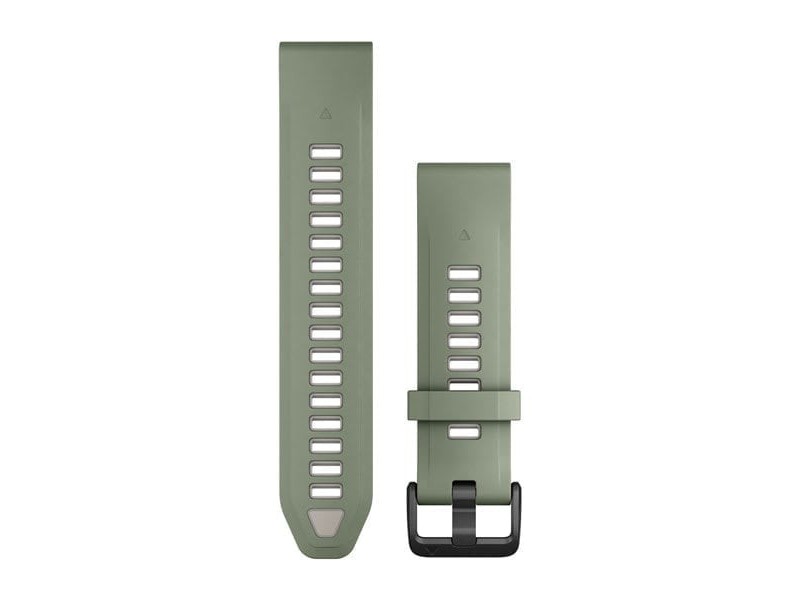 Garmin 20 mm oliva/szürke szilikon szíj