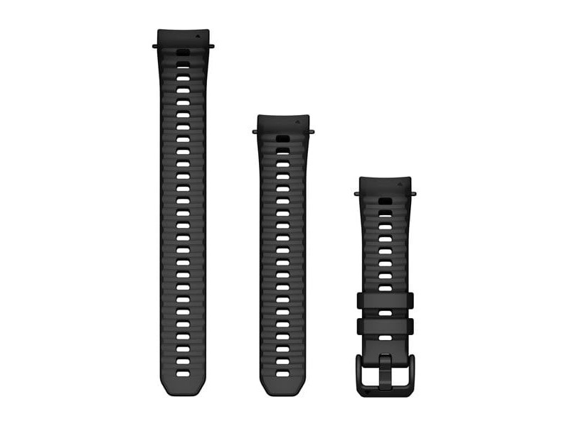 Garmin Instinct E 20 mm fekete szilikon óraszíj