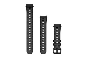 Garmin Instinct E 20 mm fekete szilikon óraszíj