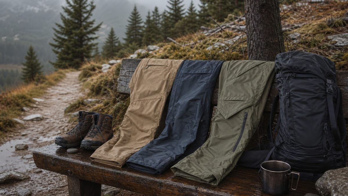 Túranadrág: softshell, zip-off vagy esőnadrág?