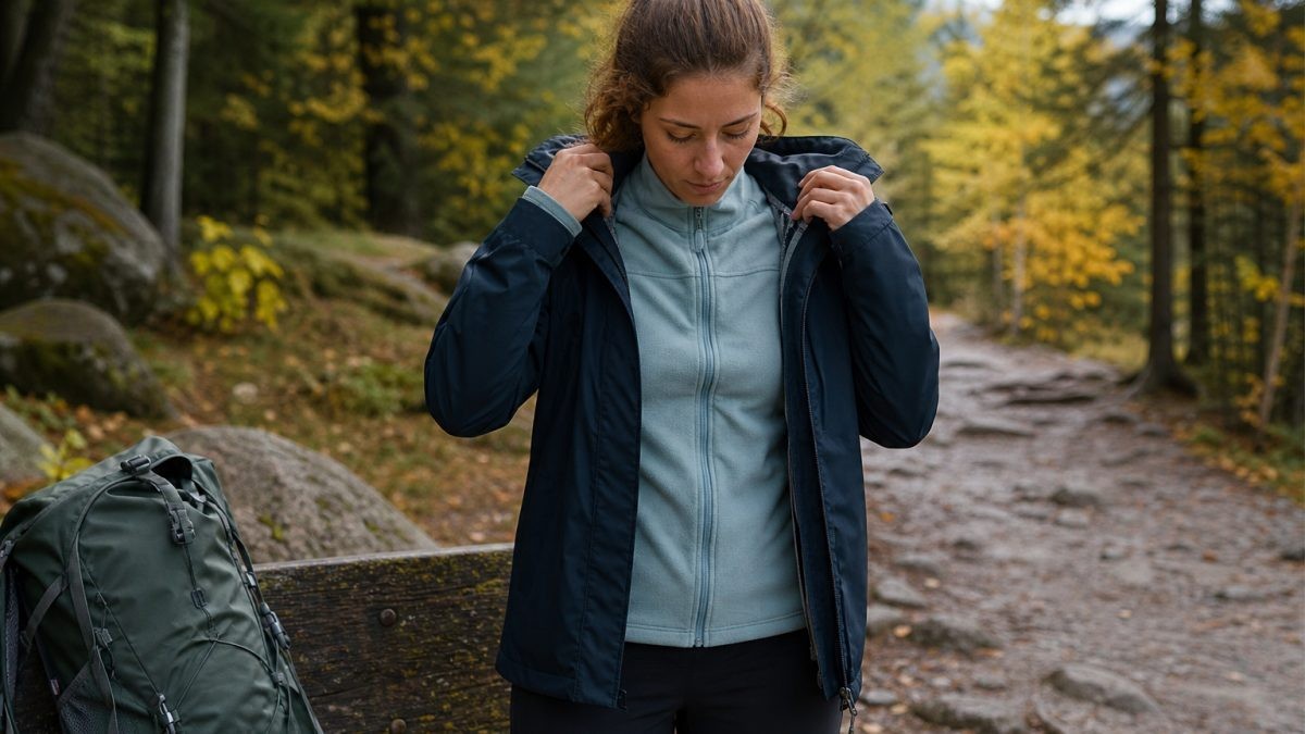 Női polár és softshell középréteg: könnyű melegség