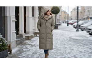 Női parka és hosszú télikabát: melegség és elegancia