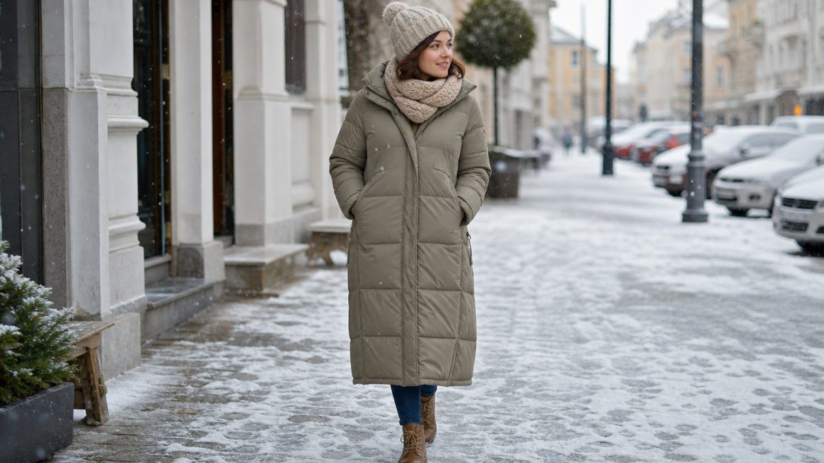 Női parka és hosszú télikabát: melegség és elegancia